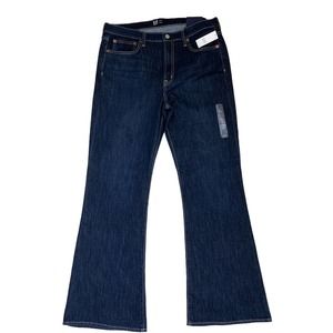 New Gap High Rise Flare Jeans Size 12/31 31X31